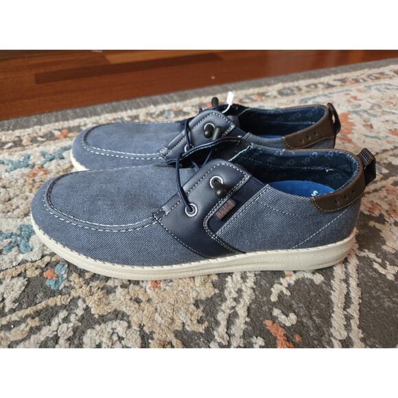 Neq Nunn Bush Brewski Moc Toe Men's Slip On Size 9.5 M Men’s Color Blue - Picture 1 of 9